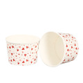 Customized Logo Ice Cream Cups with dome Lid